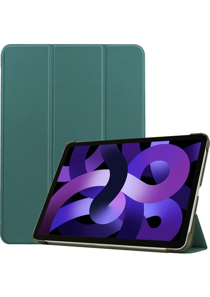 iPad Air (2022) Için Flip Tablet Kılıfı - Siyah (Yurt Dışından)