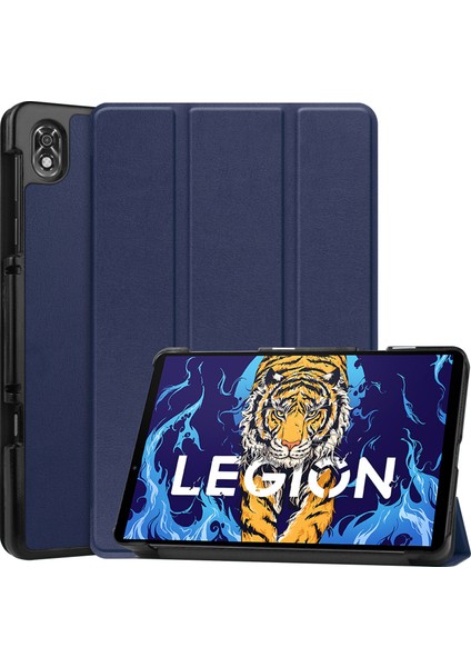 Lenovo Legion Y700 Için Flip Tablet Kılıfı - Siyah (Yurt Dışından)