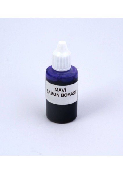 Mavi Boya İle Sabun Yapım Seti (Mavi-Lavanta)