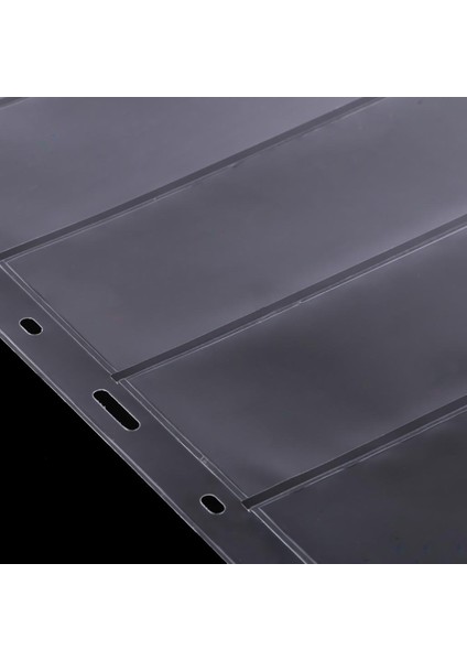 10 Adet / Paket Kağıt Para Pulları Albüm Kitap Temizle Pvc Gevşek Yaprak Sayfası - 5 Satır (Yurt Dışından)