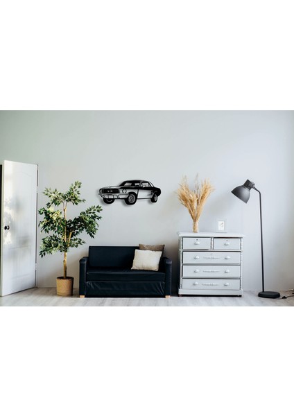 Dekoratif Klasik Araba Metal Tablo (No: 4) fırsatları