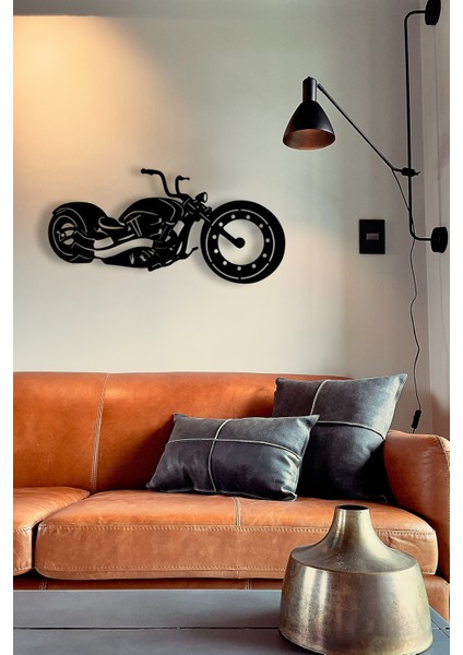 Dekoratif Chopper Motosiklet Metal Tablo (Small) fiyatları