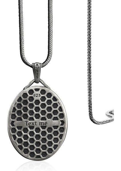 Kızılderili Aslan Madalyon Gümüş Kolye modelleri