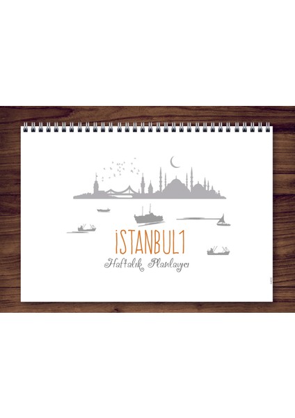 Express Planner A4 Haftalık Planlayıcı Istanbul 1