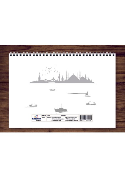 Express Planner A4 Haftalık Planlayıcı Istanbul 1