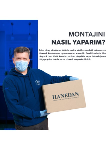 80 Gpd Süper Sarım Membranlı 12 Aşama 6 Filtre Pompalı Çelik Tanklı Su Arıtma Cihazı