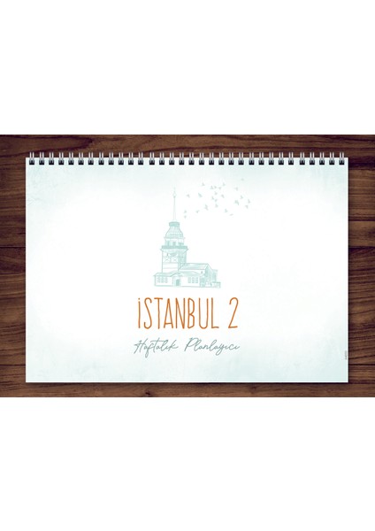 Express Planner A4 Haftalık Planlayıcı Istanbul 2