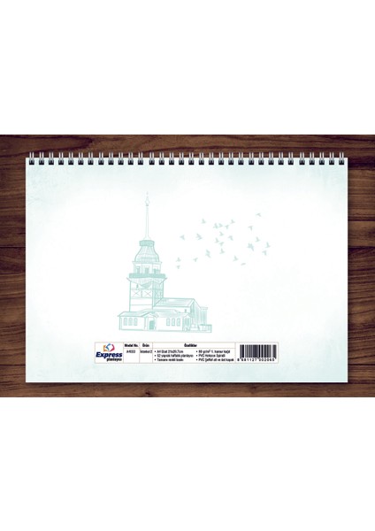 Express Planner A4 Haftalık Planlayıcı Istanbul 2