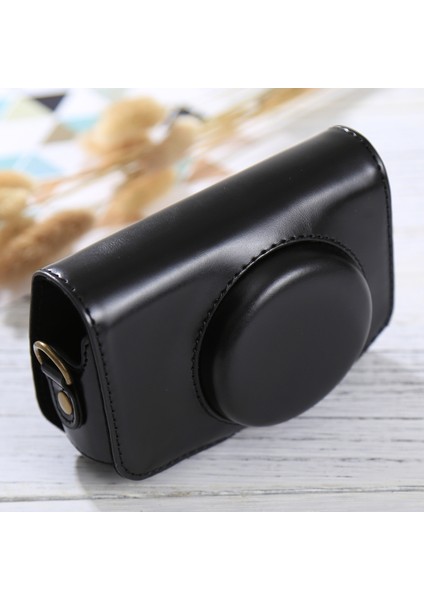 Canon Powershot SX730 Hs Için Tam Vücut Deri Kılıf Çanta Kahve (Yurt Dışından)