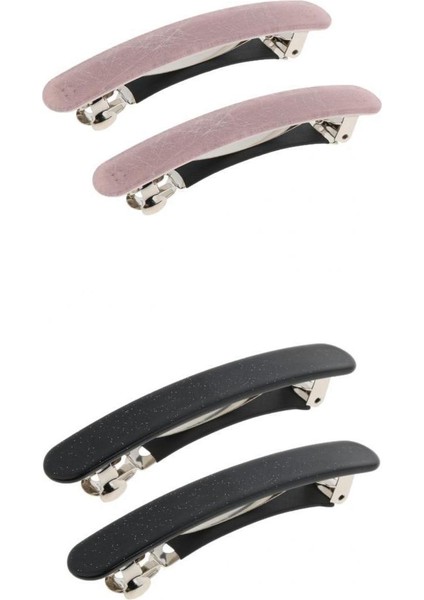 4pcs Saç Klipleri Bahar Barrette Fransa At Kuyruğu Tutucu Saç Tutamakları (Yurt Dışından)