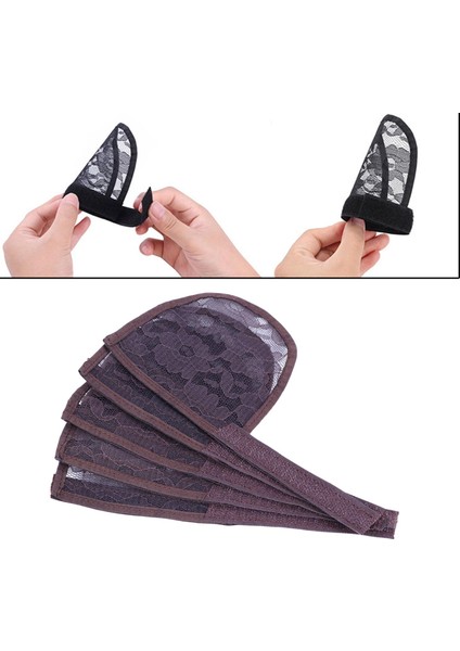 5 Adet At Kuyruğu Örmek Saç Ağı (Yurt Dışından) modelleri