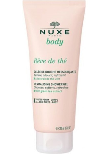 Body Reve De The Revitalising Shower Gel 200 Ml Duş Jeli (Nux101)