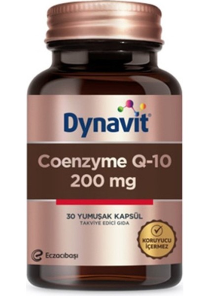 Coenzyme Q10 200 Mg 30 Kapsül (DYT101)