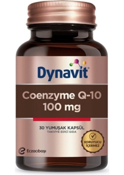 Coenzyme Q10 100 Mg 30 Kapsül (DYT101)