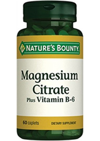 Ocean Magnesium Citrate+Vitamin B-6 60 (NBY101)