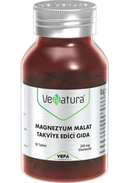 Magnezyum Malat 60 Tablet