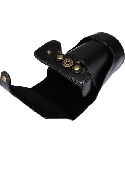 Sony A7 Iı / A7R Iı / A7S Iı Için Kayışlı Tam Vücut Kamera Pu Kılıf Çanta Siyah (Yurt Dışından) modelleri