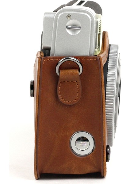 Fujıfılm Instax Mini 90 Kamera Için Pu Deri Kamera Çantası Siyah (Yurt Dışından) modelleri