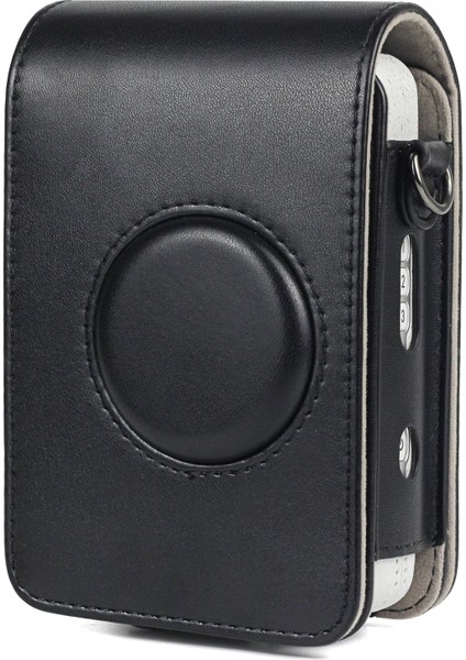 Fujıfılm Instax Mini Liplay Için Tam Vücut Deri Kılıf Çanta Siyah (Yurt Dışından) modelleri