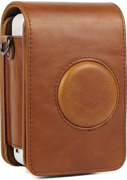 Fujıfılm Instax Mini Liplay Için Tam Vücut Deri Kılıf Çanta Siyah (Yurt Dışından) modelleri