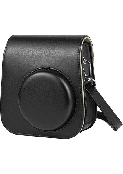 Fujıfılm Instax Mini 11 Için Deri Kamera Çantası Siyah (Yurt Dışından) modelleri