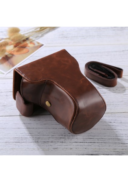 Fujıfılm X-E3 18-55MM Lens Için Tam Vücut Deri Kılıf Çanta Siyah (Yurt Dışından) fiyatları