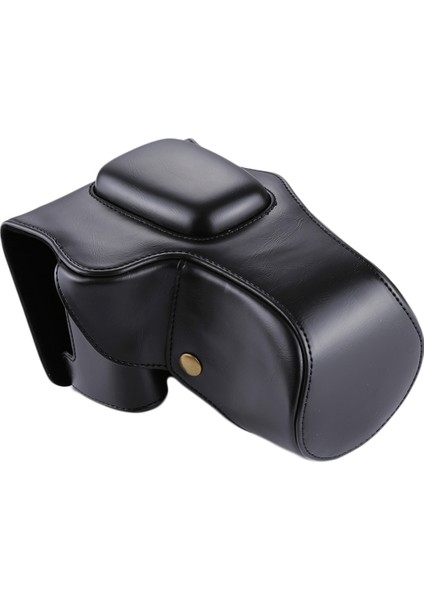 Canon Eos 200D Için Tam Vücut Kamera Pu Kılıf Çanta Siyah (Yurt Dışından) fiyatları