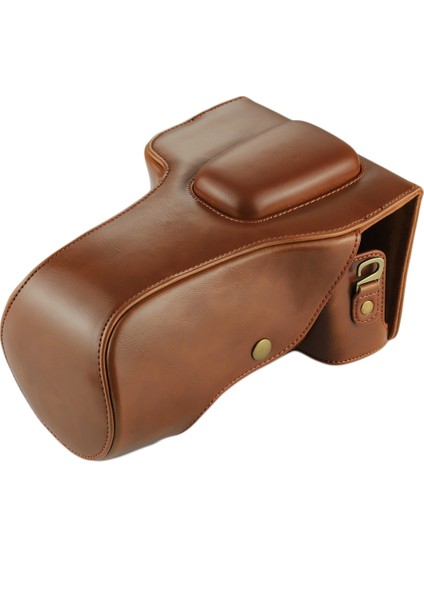 Canon Eos 760D / 750D Için Tam Vücut Kamera Pu Kılıf Çanta Siyah (Yurt Dışından)