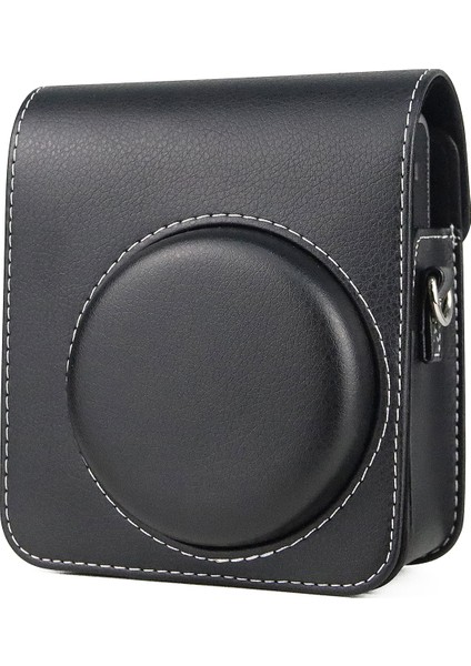 Fujıfılm Instax Mini 40 Için Tam Vücut Deri Kılıf Çanta Siyah (Yurt Dışından) fırsatları