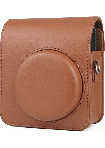 Fujıfılm Instax Mini 40 Için Tam Vücut Deri Kılıf Çanta Siyah (Yurt Dışından) fırsatları