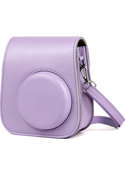 Fujıfılm Instax Mini 11 Için Deri Kamera Çantası Mor (Yurt Dışından)
