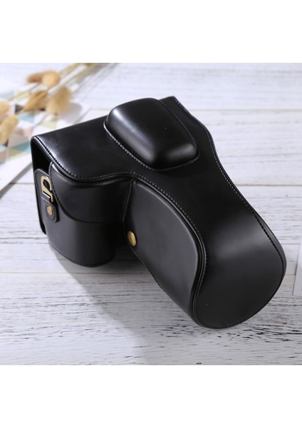 Nikon D3200 / D3300 Için Tam Vücut Deri Kılıf Çanta Siyah (Yurt Dışından) fiyatları