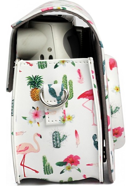Fujıfılm Instax Mini 7s Için Flamingo Kaktüs Pu Çanta Renkli (Yurt Dışından) fırsatları