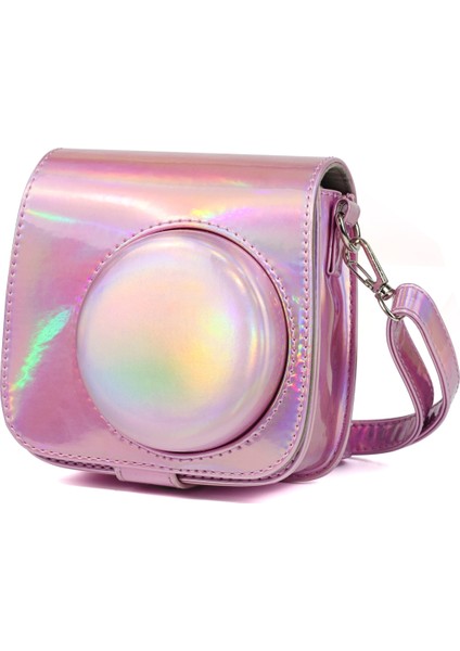 Fujıfılm Instax Mini 9 Için Tam Vücut Deri Kılıf Çanta Altın Gül (Yurt Dışından)