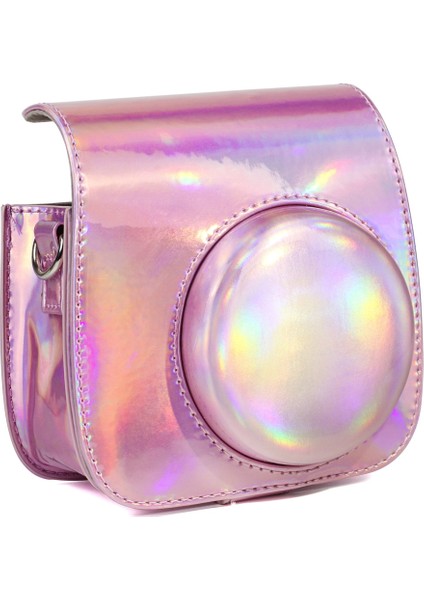 Fujıfılm Instax Mini 9 Için Tam Vücut Deri Kılıf Çanta Altın Gül (Yurt Dışından) modelleri