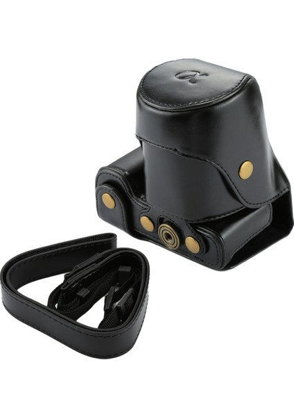 Sony Nex 7 / F3 (18-55MM Lens) Için Kayışlı Tam Vücut Kamera Pu Kılıf Çanta Siyah (Yurt Dışından) indirimleri