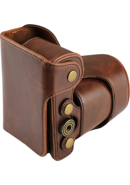 Sony Nex 7 / F3 (18-55MM Lens) Için Kayışlı Tam Vücut Kamera Pu Kılıf Çanta Siyah (Yurt Dışından) modelleri