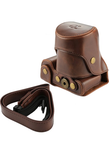 Sony Nex 7 / F3 (18-55MM Lens) Için Kayışlı Tam Vücut Kamera Pu Kılıf Çanta Siyah (Yurt Dışından) indirimleri