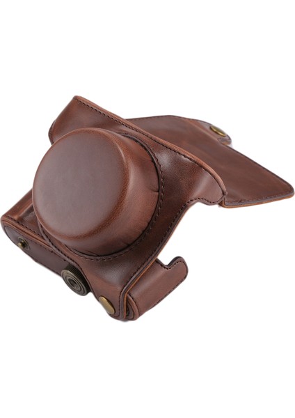 Panasonic Lumix Gf7 / Gf8 / Gf9 Için Kayışlı Pu Kamera Çantası Siyah (Yurt Dışından) modelleri