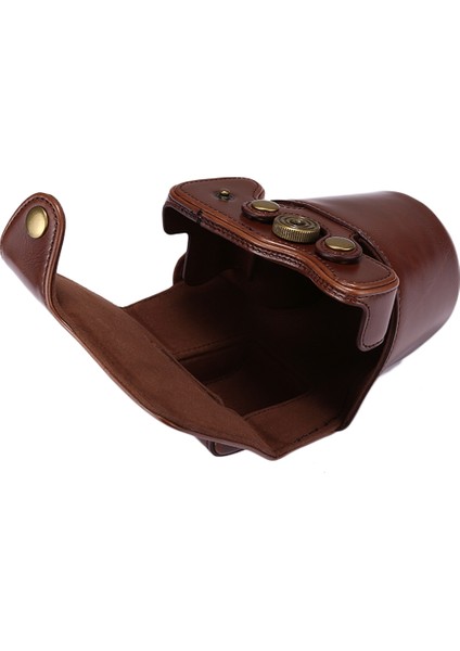 Canon Eos M5 Için Kayışlı Tam Vücut Kamera Pu Kılıf Çanta Siyah (Yurt Dışından) modelleri