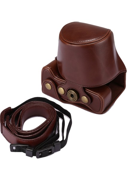 Canon Eos M5 Için Kayışlı Tam Vücut Kamera Pu Kılıf Çanta Siyah (Yurt Dışından) fırsatları