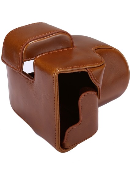 Canon Eos M5 Için Kayışlı Tam Vücut Kamera Pu Kılıf Çanta Siyah (Yurt Dışından) fiyatları