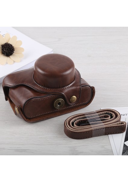 Fujifilm X100F Için Tam Vücut Deri Kılıf Çanta Siyah (Yurt Dışından) modelleri