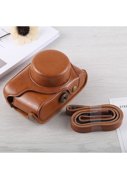 Fujifilm X100F Için Tam Vücut Deri Kılıf Çanta Siyah (Yurt Dışından) modelleri