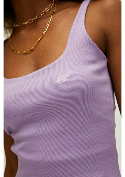 Kadın Lavanta Atlet Prana Tank Top