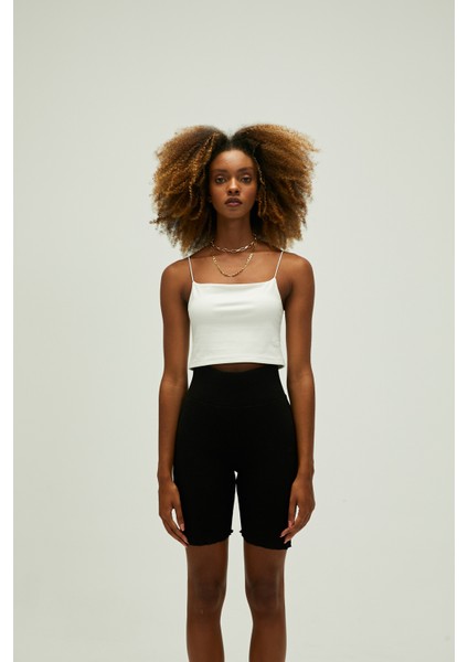 Kadın Kırık Beyaz Atlet Vınyasa Tank Top