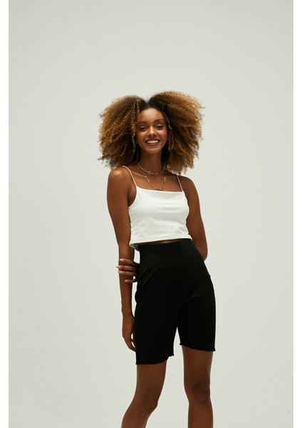 Kadın Kırık Beyaz Atlet Vınyasa Tank Top