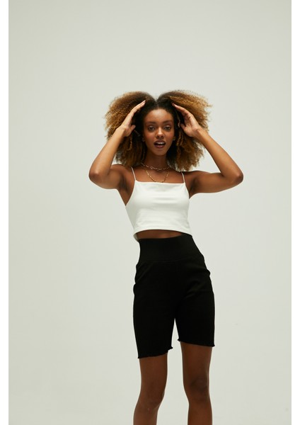 Kadın Kırık Beyaz Atlet Vınyasa Tank Top