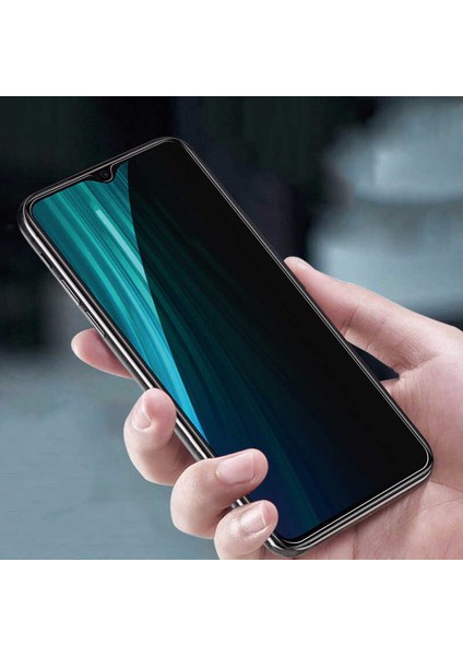 Oppo A15 Uyumlu Tam Kaplayan Hayalet Ekran Koruyucu Gizli Cam