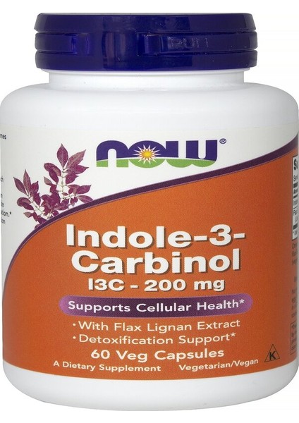 Indole-3-Carbinol I3C-200 Mg 60 Kapsül